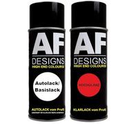 Alex Flittner Designs Bombe aérosol compatible avec VW/Volkswagen Quarzgrau Metallic LY7G Vernis de base transparent en aérosol 400ml