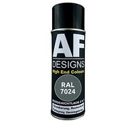 Alex Flittner Designs Bombe peinture 400g de protection antirouille 4-en-1 RAL 7024 Gris graphite peinture protectrice pour métaux aérosol