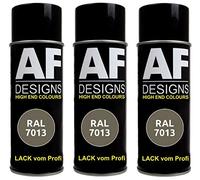 Alex Flittner Designs Lot de 3 bombes de peinture RAL pour voiture - Couleur : marron mat