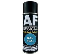 Alex Flittner Designs Peinture antirouille 4 en 1 RAL 5023 Bleu lointain Laque de protection métallique Spray en aérosol