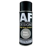 Alex Flittner Designs Peinture antirouille 4en1 RAL 7037 Gris poussière Laque de protection pour métal Spray antirouille Aérosol