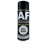 Alex Flittner Designs Peinture antirouille 4in1 RAL 9006 Blanc aluminium métallisé Métal Peinture de protection contre la rouille Spray Bombe aérosol