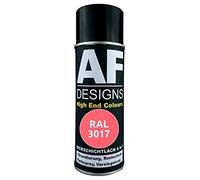 Alex Flittner Designs Peinture de protection 4-en-1 RAL 3017 Rose pour métal - Spray antirouille - Bombe aérosol de peinture antirouille