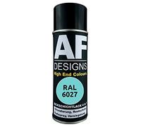 Alex Flittner Designs Peinture de protection 4-en-1 RAL 6027 Vert clair Spray antirouille pour métal Aérosol