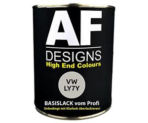 Alex Flittner Designs Peinture de voiture pour VW LY7Y Argent Zermat - 1 l - Prêt à être pulvérisé