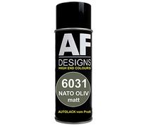 Alex Flittner Designs Peinture en spray NATO Olive mat RAL 6031 - Couleur camouflage