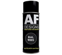 Alex Flittner Designs RAL Bombe de Peinture de Voiture en Spray RAL9005 Noir Mat