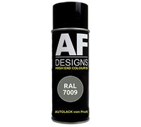 Alex Flittner Designs RAL Bombe de peinture pour voiture en aérosol RAL7009 Gris granulé brillant