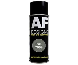 Alex Flittner Designs RAL Bombe de peinture pour voiture en aérosol RAL7009 Gris granulé brillant