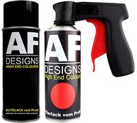 Alex Flittner Designs Set de poignées pour bombes de peinture compatible avec VW LB7W Tungsten Silver Metallic Couche de base vernis transparent poignée crosse bombe aérosol