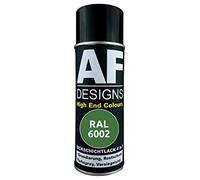 Alex Flittner Designs Spray de protection antirouille 4 en 1 RAL 6002 Vert feuillage, laque de protection métallique, peinture antirouille en aérosol