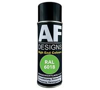 Alex Flittner Designs Spray de protection antirouille 4 en 1 RAL 6018 Jaune/vert pour métal en aérosol
