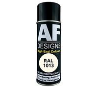 Alex Flittner Designs Spray de protection contre la rouille 4in1 RAL 1013 Blanc nacré, laque de protection métallique, peinture antirouille en aérosol