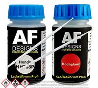 Alex Flittner Designs Stylo de retouche compatible avec Honda NH788P White Orchid Perl Stylo de vernis transparent Kit de retouche peinture auto