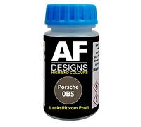 Alex Flittner Designs Stylo de retouche compatible avec Porsche 0B5 Felgen Platinum Silber Metallic vernis à séchage rapide peinture pour retouches peinture automobile