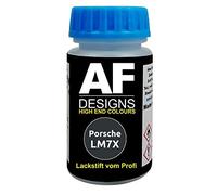 Alex Flittner Designs Stylo de retouche compatible avec Porsche LM7X Atlasgrau Metallic vernis à séchage rapide peinture pour retouches peinture automobile