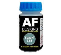 Alex Flittner Designs Stylo de retouche compatible avec Suzuki ZEE Ocean Light Blue Metallic vernis à séchage rapide peinture pour retouches peinture automobile