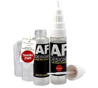 Alex Flittner Designs Stylo de retouche compatible avec Suzuki ZWP Burning Red Perl Metallic vernis transparent à séchage rapide peinture de retouche peinture automobile