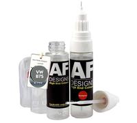 Alex Flittner Designs Stylo de retouche compatible avec VW/Volkswagen Pyrit Silver Metallic B7S LB7S vernis transparent à séchage rapide peinture de retouche peinture automobile