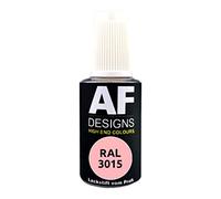 Alex Flittner Designs Stylo de retouche RAL 3015 Rose clair brillant 20 ml Stylo de retouche acrylique Peinture de retouche Peinture pour bois, métal, meubles, salle de bain
