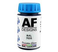 Alex Flittner Designs Stylo de retouche RAL 7035 GRIS CLAIR brillant 50ml Bois Métal Meubles Salle de bain Laque de retouche Laque de réparation