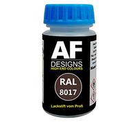 Alex Flittner Designs Stylo Peinture Ral 8017 Marron Chocolat Brillant Mat Soie 50ml Séchage Rapide Acrylique Peinture de Laura - RAL8017 Marron Chocolat Mat Soie