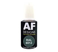 Alex Flittner Designs Stylo Retouche RAL 6012 VERT NOIR MAT 20ml Stylo de Retouches Acrylique Laque de Retouche Peinture de Réparation pour Bois Métal Meubles Salle de Bain