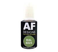 Alex Flittner Designs Stylo Retouche RAL 6025 VERT FEU 20ml Stylo de Retouches Acrylique Laque de Retouche Peinture de Réparation pour Bois Métal Meubles Salle de Bain