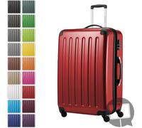HAUPTSTADTKOFFER - Alex - Bagage Rigide Valise Grande Taille, Trolley avec 4 Roues multidirectionnelles, 75 cm, 119 litres, Poignée télescopique Rouge