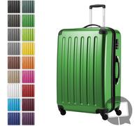 HAUPTSTADTKOFFER - Alex - Bagage Rigide Valise Grande Taille, Trolley avec 4 Roues multidirectionnelles, 75 cm, 119 litres, Vert