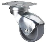 Alex H BP - Roue (polypropylène, diamètre de 40 mm, charge supportée 22 kg) couleur Gris