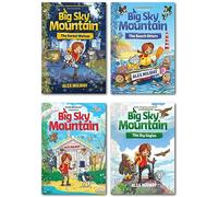 Alex Milway Collection Big Sky Mountain Series 4 Books Set (Big Sky Mountain, The Forest Wolves, The Beach Otters & The Sky Eagles)