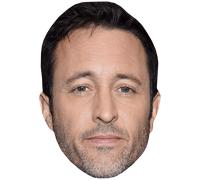 Alex O'Loughlin (Beard) Big Head. Masque plus grand que nature.