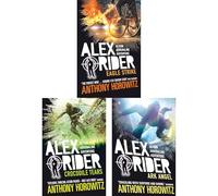 Alex Rider Mission Series: Eagle Strike, Crocodile Tears & Ark Angel - Gripping Spy Adventures for Young Readers by Anthony Horowitz (3 Books, Paperback)