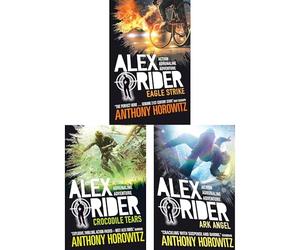 Alex Rider Mission Series: Eagle Strike, Crocodile Tears & Ark Angel - Gripping Spy Adventures for Young Readers by Anthony Horowitz (3 Books, Paperback)