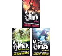 Alex Rider Mission Series: Scorpia, Crocodile Tears & Ark Angel - Gripping Spy Adventures for Young Readers by Anthony Horowitz (3 Books, Paperback)