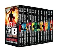 Alex Rider Series Ensemble de 13 livres par Anthony Horowitz (Stormbreaker, Point Blanc, Squelette Key, Eagle Strike, Secret Weapon, Nightshade et plus)