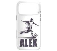 Alex Soccer Boys Prénom personnalisé Alex Coque pour iPhone 17 Pro Max