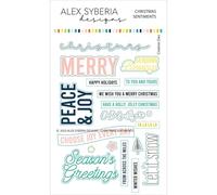 Alex Syberia Designs Ensemble de matrices de découpe de Noël