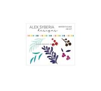 Alex Syberia Designs - Ensemble de matrices de découpe pour feuillage d'hiver