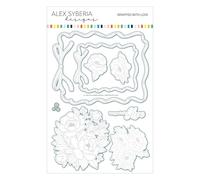 Alex Syberia Designs - Ensemble de matrices de découpe « With Love Sentiments