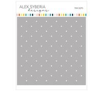 Alex Syberia Designs Pochoir à petits pois