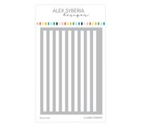 Alex Syberia Designs Pochoir à rayures classiques