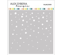 Alex Syberia Designs Pochoir de neige qui tombe