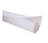 Alex Tech 38mm-6.1m Gaine Câble Auto-Fermeture Manchon de Câble Cache Câble Range Câble Gestion des Câbles pour Ordinateur, Automobile - Blanc