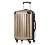 HAUPTSTADTKOFFER - Alex - Bagage à main cabine, Trolley rigide extensible, TSA, 55 cm, 42 litres, Champagne