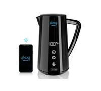 Alexa Bouilloire Electrique Intelligente WIFI 1,5L, Sans Fil, Ecran Tactile LED,, SK14650BLKNEU, 1800, Noir