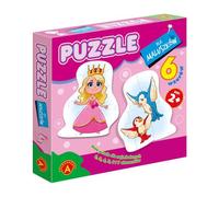 ALEXANDER Baby-Puzzle Princesse 6v1 (2-7 pièces)