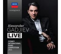 Alexander Gadji Alexander Gadjiev: Live: Sydney International Piano Competi (CD)
