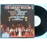 Alexander Gibson / Scottish Philharmonia - CFP 40276 Lehar The Merry Widow Scottish Philharmonia Alexander Gibson vinyl LP